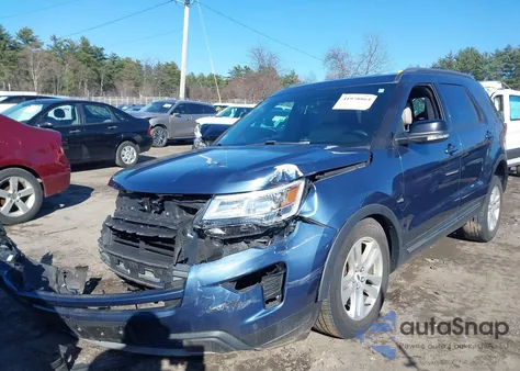 2018 Ford Explorer Xlt from USA, damaged, VIN 1FM5K8DH8JGC59211